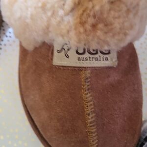 UGG Australia Brown Sheepskin Slippers